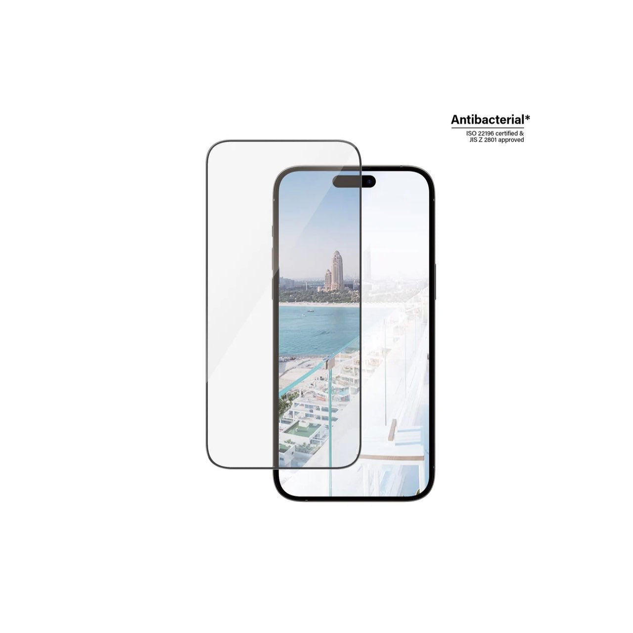 PANZERGLASS FOR IPHONE 13 & 14 SERIES UWF ANTI-GLARE/ REFLECTIVE AB W. APPLICATOR
