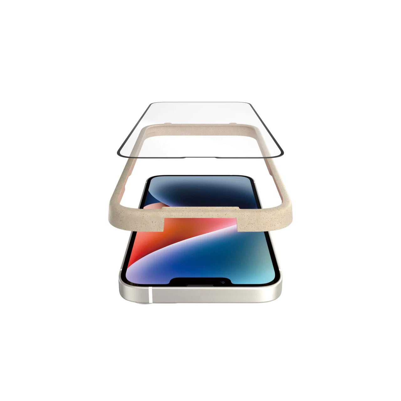 PANZERGLASS FOR IPHONE 13 & 14 SERIES UWF ANTI-GLARE/ REFLECTIVE AB W. APPLICATOR