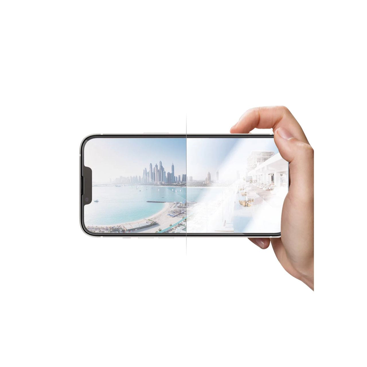 PANZERGLASS FOR IPHONE 13 & 14 SERIES UWF ANTI-GLARE/ REFLECTIVE AB W. APPLICATOR