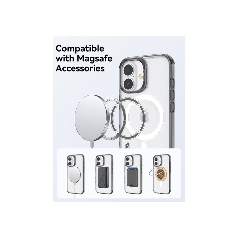 Raptic Air Clear Magsafe for iPhone 17 - Black