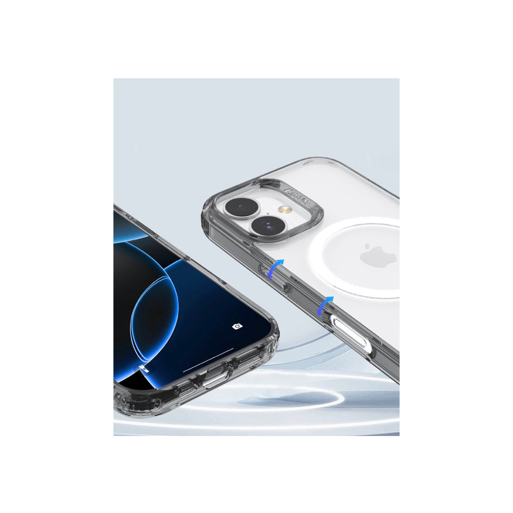 Raptic Air Clear Magsafe for iPhone 17 - Black