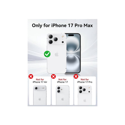 Raptic Air Clear Magsafe for iPhone 17 Pro Max - Black