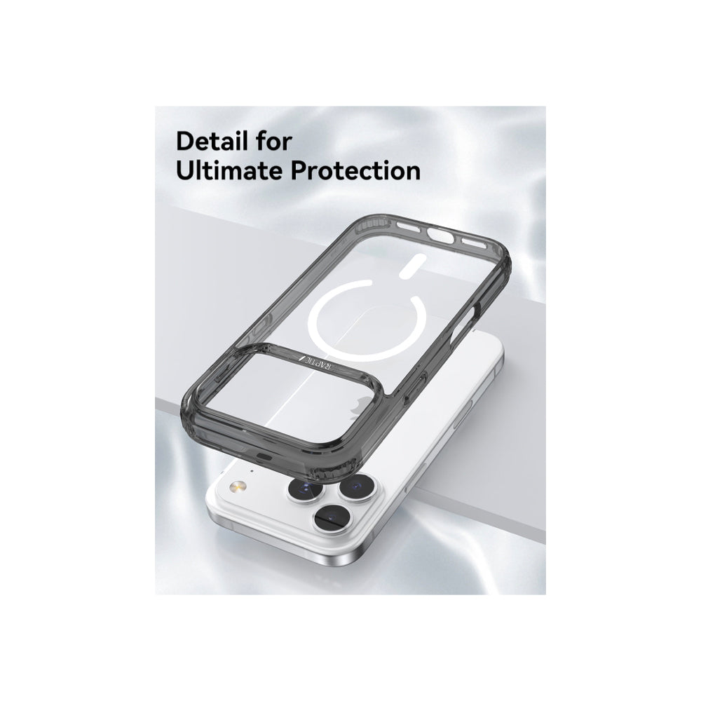 Raptic Air Clear Magsafe for iPhone 17 Pro Max - Black