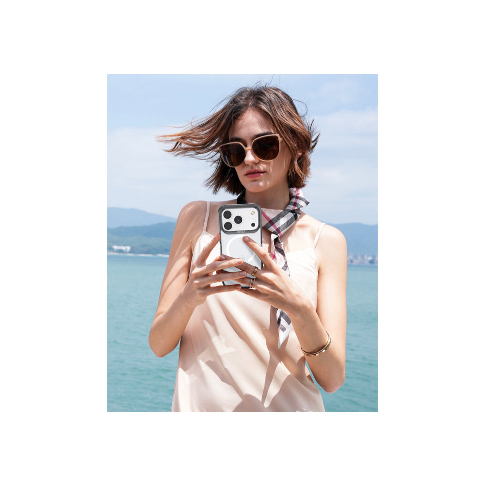 Raptic Air Clear Magsafe for iPhone 17 Pro Max - Black