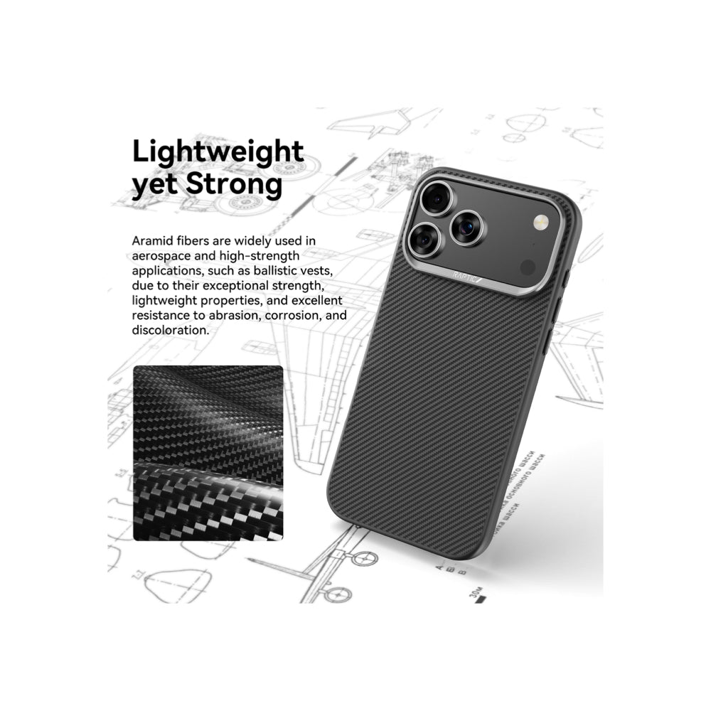 Raptic Aramid Dual Magsafe for iPhone 17 Pro Max - 600D