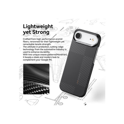 Raptic Aramid Fiber Geotik Magsafe Case for iPhone Air - Mondrian