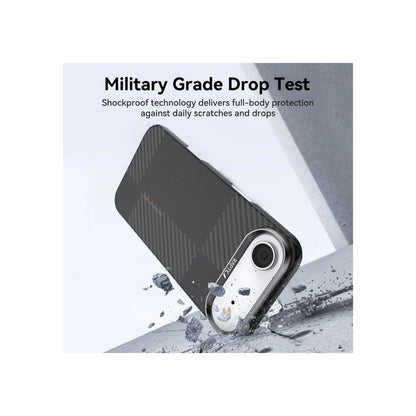 Raptic Aramid Fiber Geotik Magsafe Case for iPhone Air - Mondrian