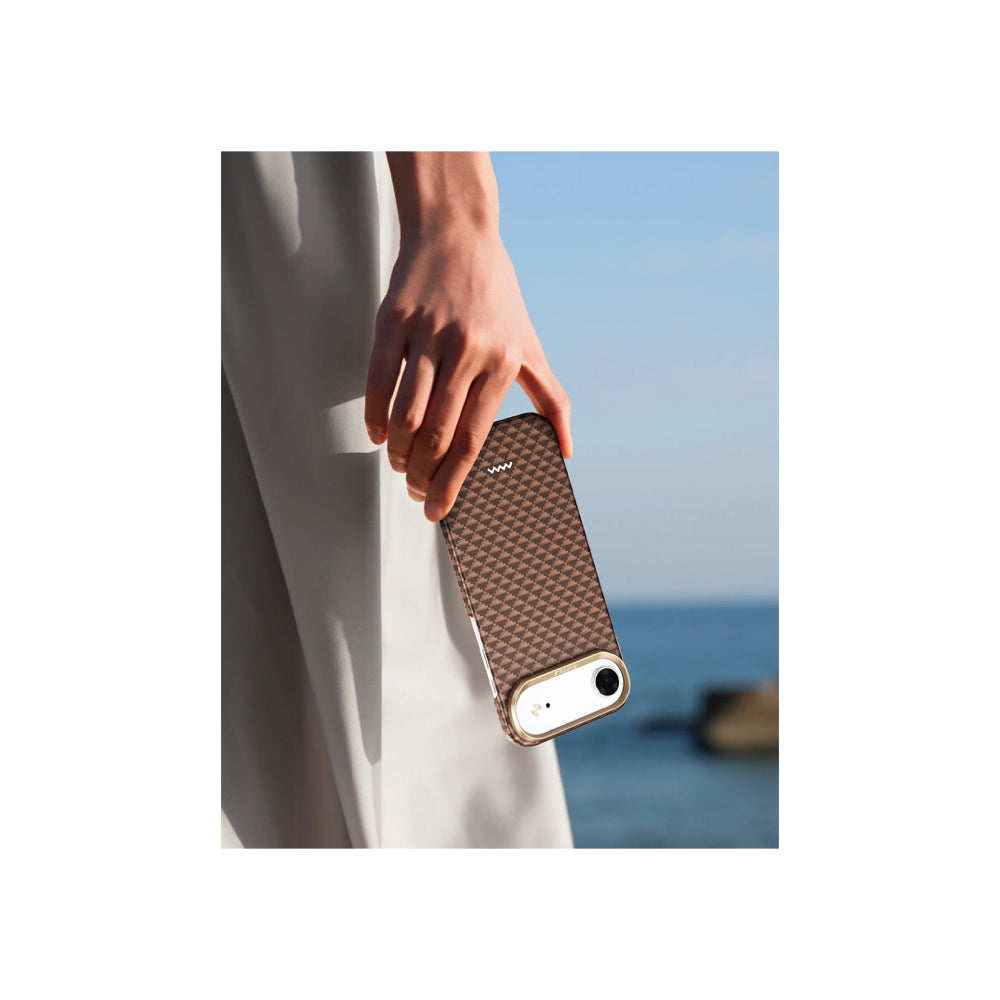 Raptic Aramid Fiber Skin-Origin Magsafe Case for iPhone Air - Humble