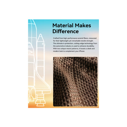 Raptic Aramid Fiber Skin-Origin Magsafe Case for iPhone 17 Pro