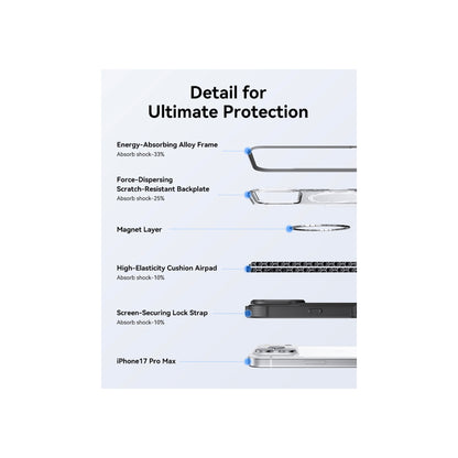 Raptic Shield Classic Magsafe Case for iPhone 17 Pro Max