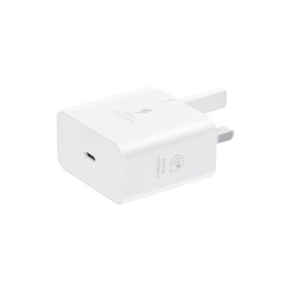Samsung 25W Power Adapter (USB-C) WO Cable - White