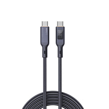 Aukey 1m Nylon Braided USB-C to USB-C Cable with LCD Display