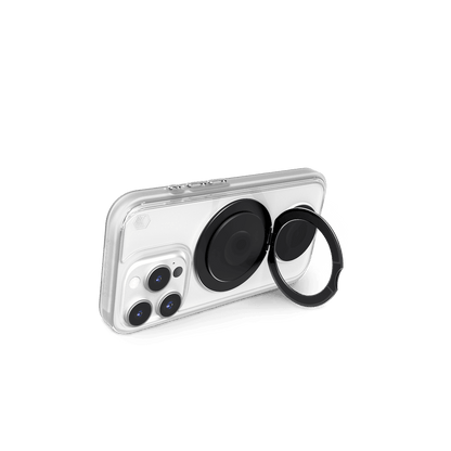 STM Goods Roll Spin Magsafe (IP16 Pro Max) - Clear / Black