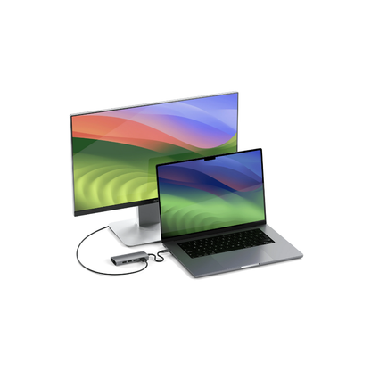 Satechi Type-C Multi-Port Adapter 4K Ethernet V2 (Space Grey)