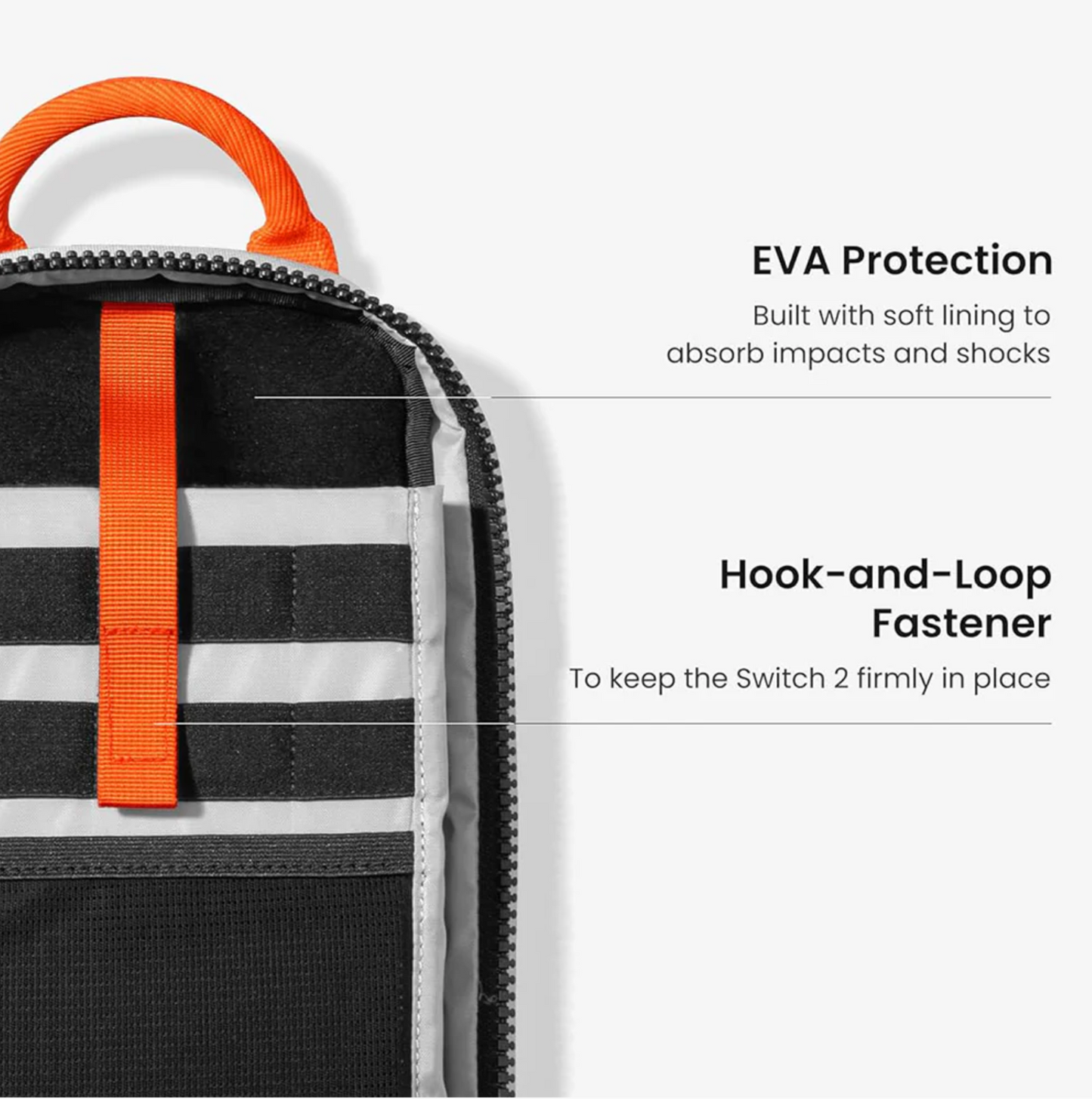 TOMTOC GAME ON G49S1 NINTENDO SWITCH 2 TRAVEL BAG