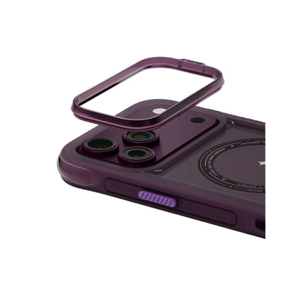 Skinarma Avion Mag-Charge Case for iPhone 18 Pro Max - Burgundy