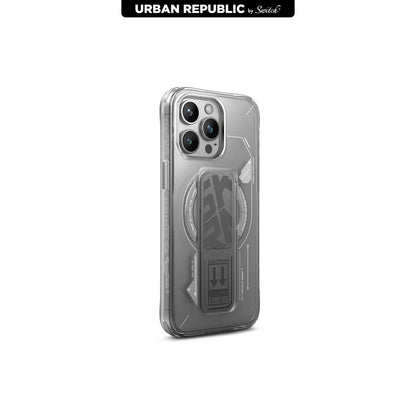 Skinarma Helio Mag-Charge + Grip Stand for iPhone 15 Pro (6.1)