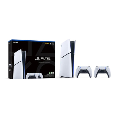 Sony PlayStation®5 Slim Digital Edition - Two DualSense™ Wireless Controllers Bundle (ASIA-00480)