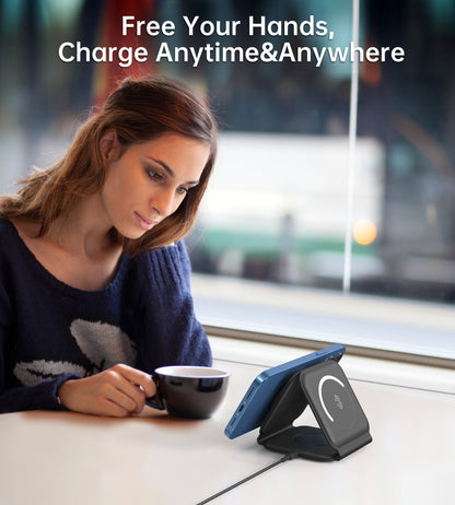 CHOETECH T588-F 3-in-1 Magnetic Wireless Charger 15W