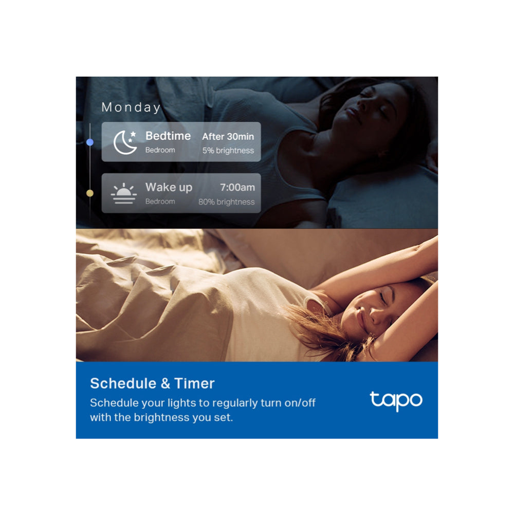 TP-Link TAPO Smart Wifi Light Bulb, Multicolor