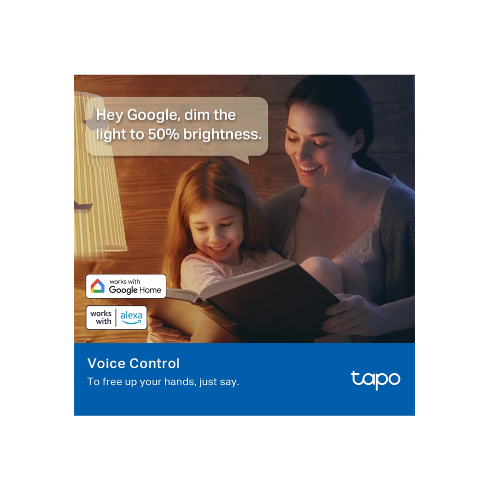 TP-Link TAPO Smart Wifi Light Bulb, Multicolor