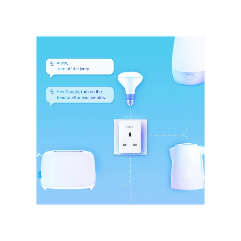 TPLINK Smart Plug Wifi 2.4Ghz 802.1 B/G/N Evergy Monitoring (TAPO Series) ( TL-TAPO P110 )