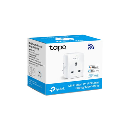 TPLINK Smart Plug Wifi 2.4Ghz 802.1 B/G/N Evergy Monitoring (TAPO Series) ( TL-TAPO P110 )