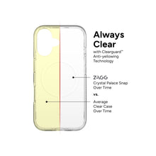 ZAGG Cases Crystal Palace Snap iPhone 16 Series - Clear