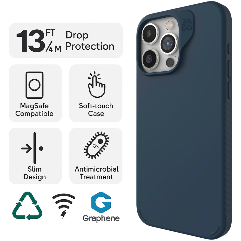 ZAGG Cases Manhattan Snap Apple iPhone 15 Pro / Pro Max