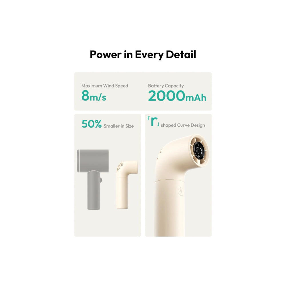 Aecooly Aero 2000mAh Handheld High-Speed Fan