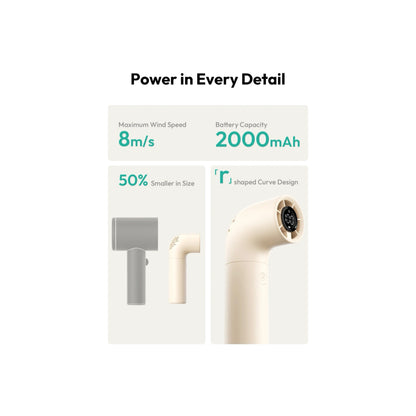 Aecooly Aero 2000mAh Handheld High-Speed Fan