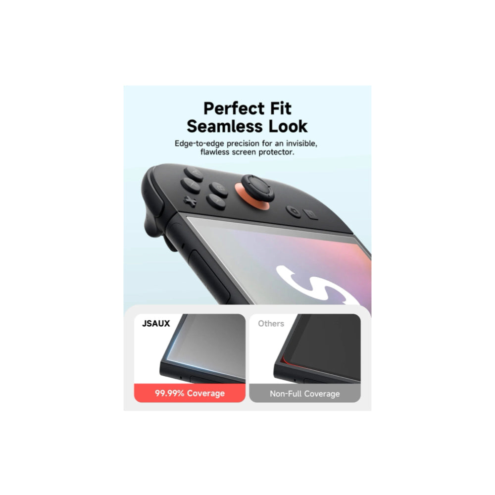 Jsaux Anti-Glare Screen Protector for Switch 2 (2 PACK)