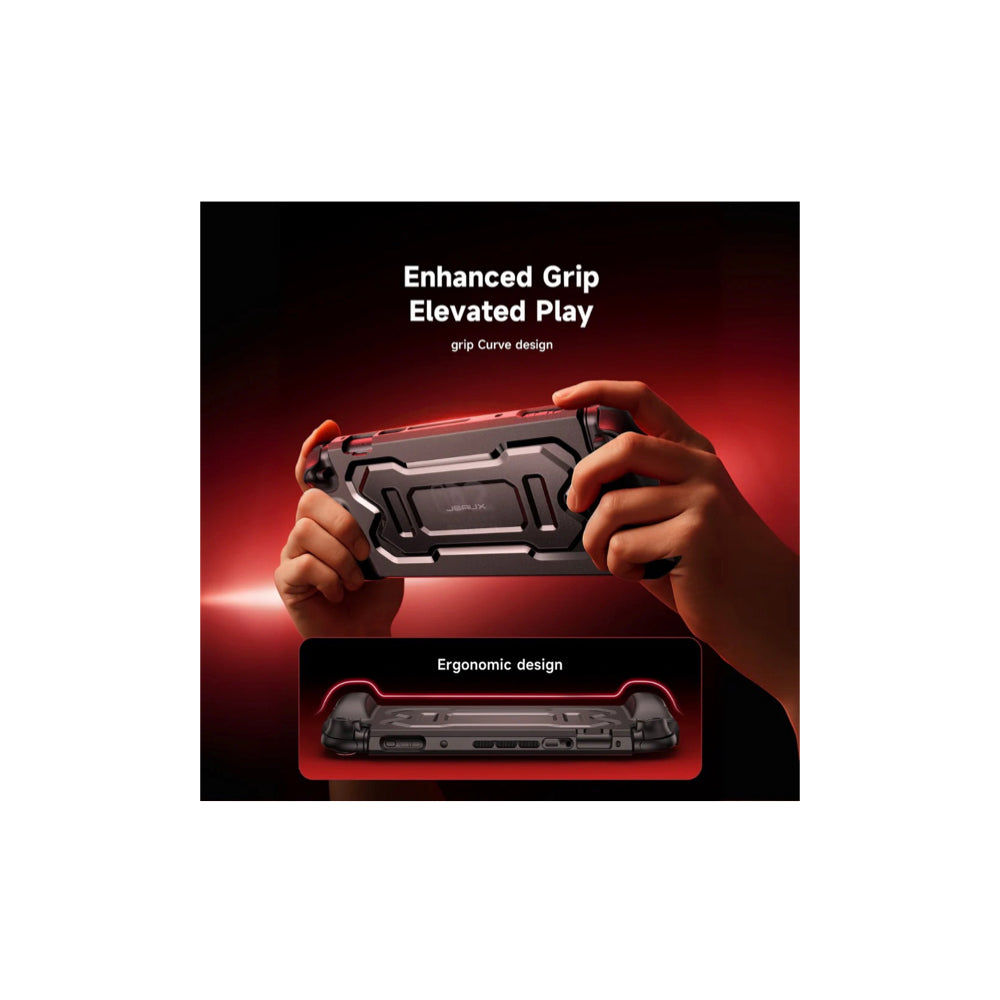 Jsaux Ergonomic Battle Armor Protective Case for Switch 2 (Black)
