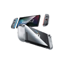 Jsaux Switch2 Ergonomic Controller Full-Cover Case Set (Crystal)