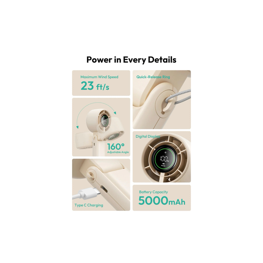 Aecooly Halo 02A PortableHandheld Fan