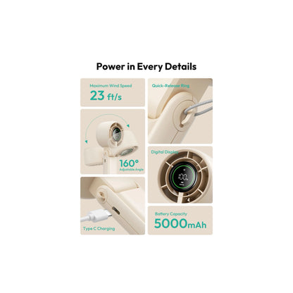 Aecooly Halo 02A PortableHandheld Fan