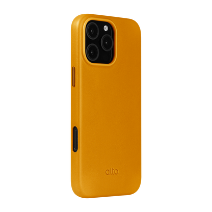 Alto Clop Leather Magnetic Case iPhone 16 Pro Max - Caramel