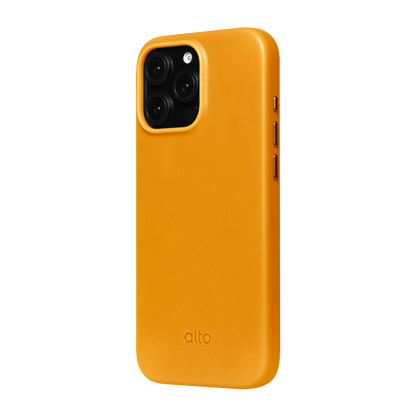 Alto Clop Leather Magnetic Case iPhone 16 Pro Max - Caramel