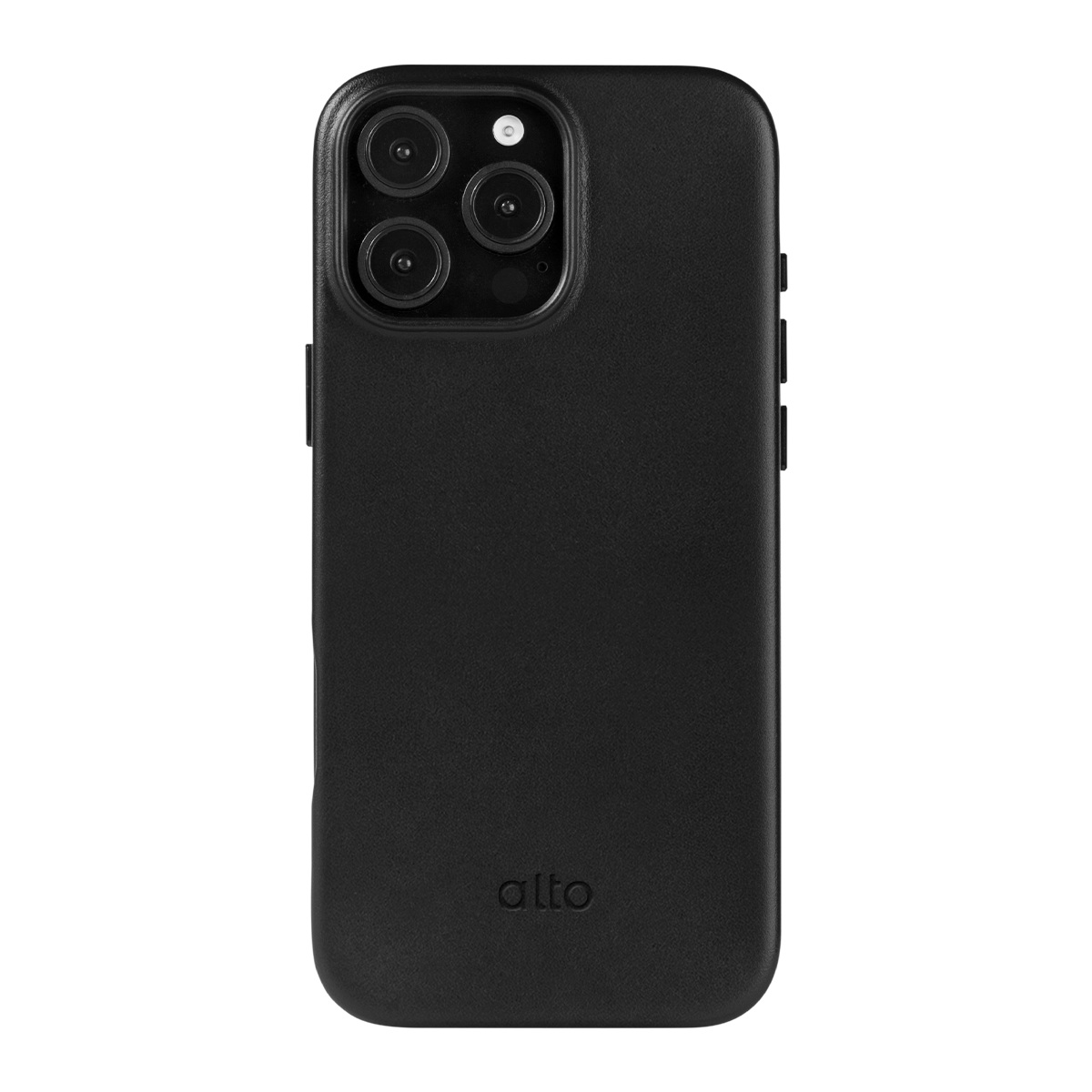 Alto Clop Leather Magnetic Case iPhone 16 Pro Max - Raven