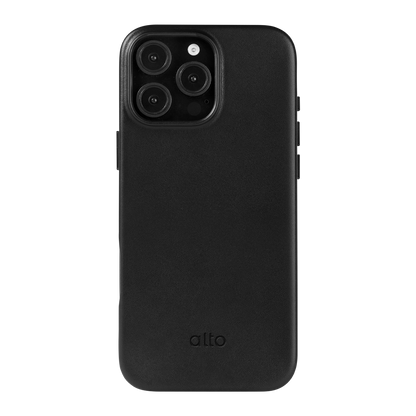 Alto Clop Leather Magnetic Case iPhone 16 Pro Max - Raven