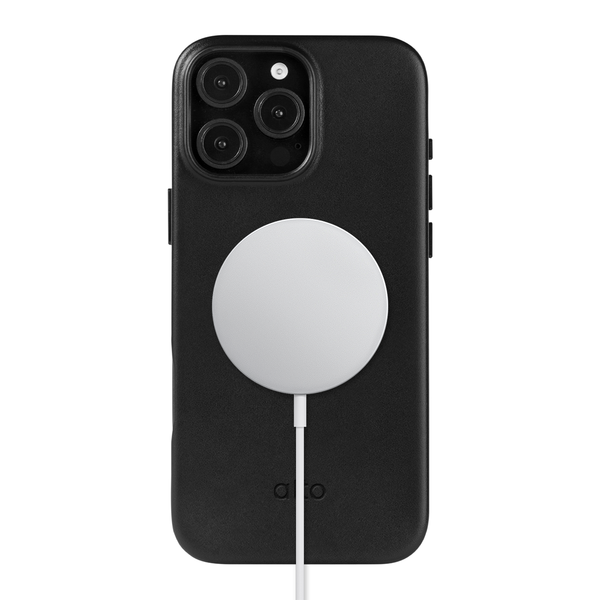 Alto Clop Leather Magnetic Case iPhone 16 Pro Max - Raven