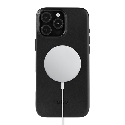 Alto Clop Leather Magnetic Case iPhone 16 Pro Max - Raven
