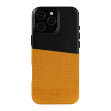 Alto Herring Leather Magnetic Case iPhone 16 Pro Max - Raven / Caramel