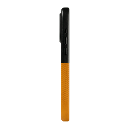 Alto Herring Leather Magnetic Case iPhone 16 Pro Max - Raven / Caramel