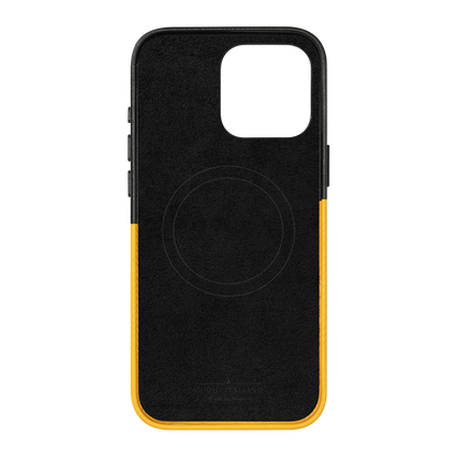 Alto Herring Leather Magnetic Case iPhone 16 Pro Max - Raven / Caramel