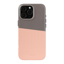 Alto Herring Leather Magnetic Case iPhone 16 Pro Max - Cement / Pink