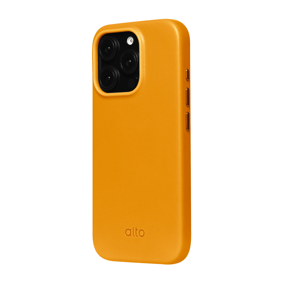Alto Clop Leather Magnetic Case iPhone 16 Pro - Caramel
