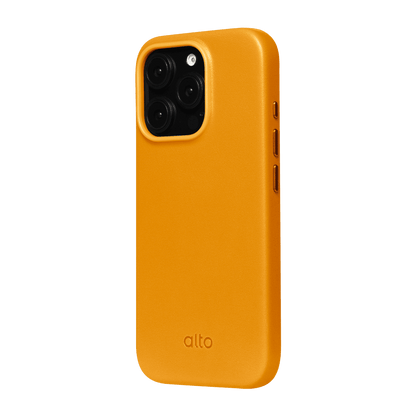 Alto Clop Leather Magnetic Case iPhone 16 Pro - Caramel