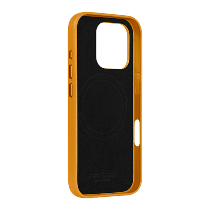 Alto Clop Leather Magnetic Case iPhone 16 Pro - Caramel