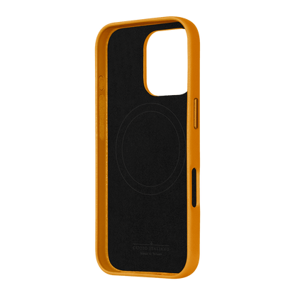 Alto Clop Leather Magnetic Case iPhone 16 Pro - Caramel